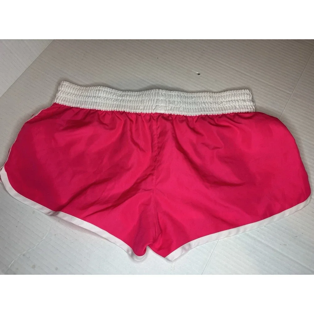 OP Ocean Pacific Pink Shorts Juniors Medium Drawstring Beach Resortwear
